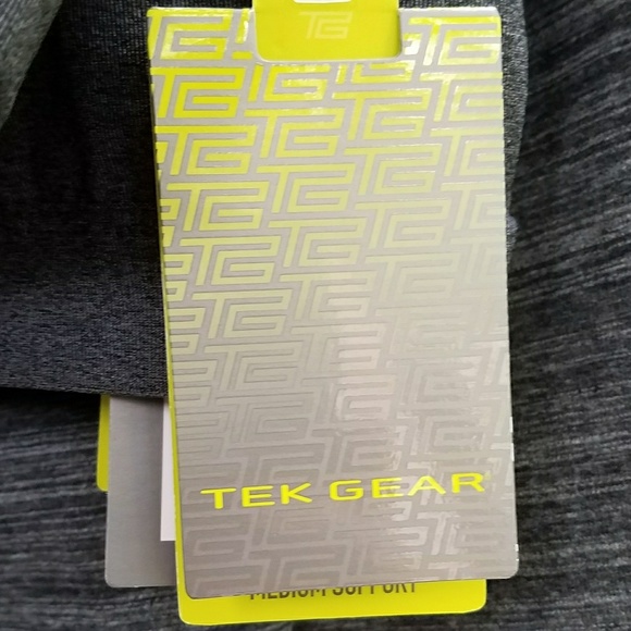 Tek Gear Key Hole Med-Impact Sports Bra Size SM - Picture 7 of 8